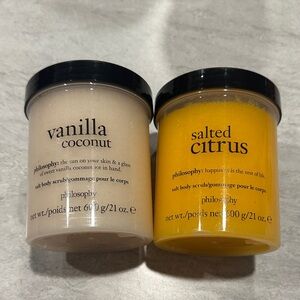 2 Philosophy Salted Exfoliating Scrub Bundle